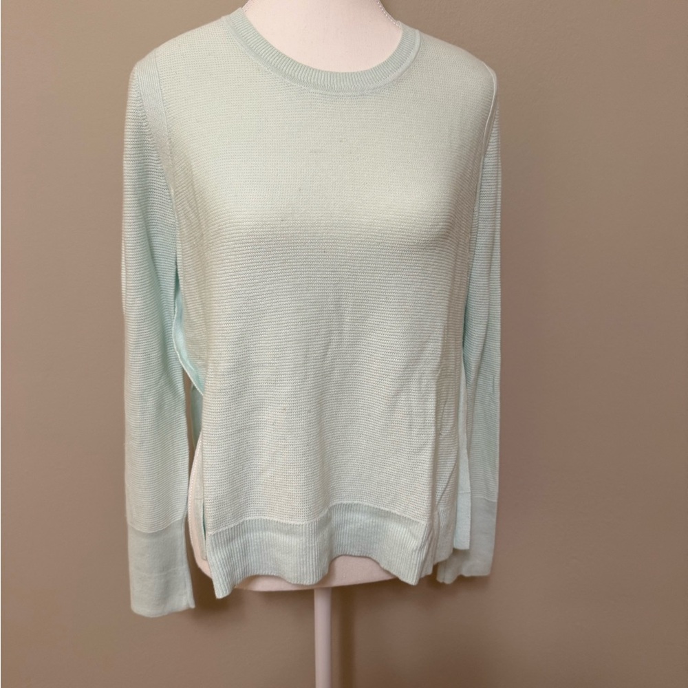 Banana Republic Light Green Knit Top